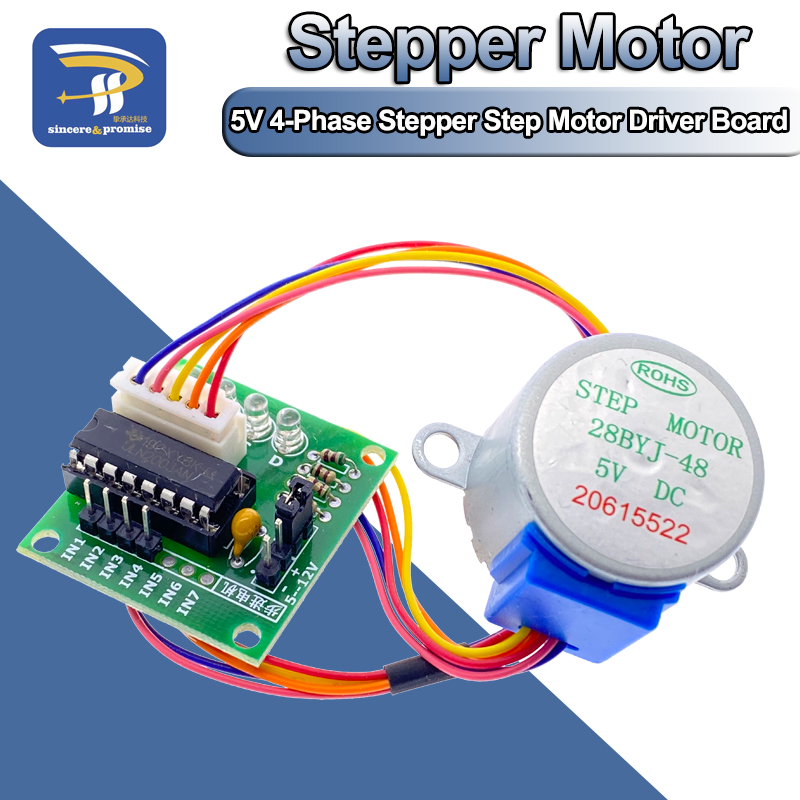 Stepper Motor 28Byj - محرك متدرج رباعي الطور 5 فولت
