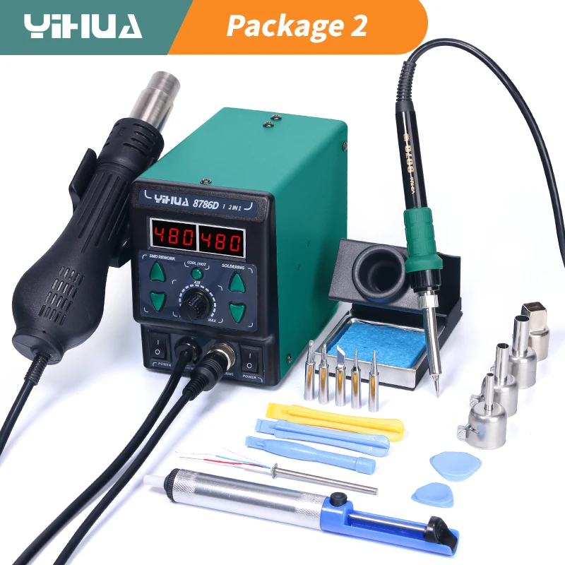 Smd Solder Paste - YIHUA 8786D سبيكة لحام محطة لحام