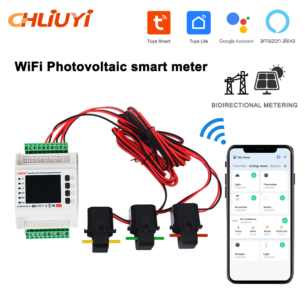 Diy Electronics Store - محول ذكي ثلاثي الأطوار من تويا