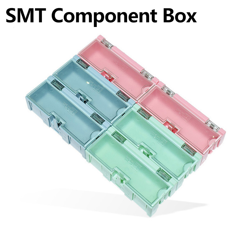 Diy Electronic Components - صندوق تخزين إلكتروني صغير SMD SMT