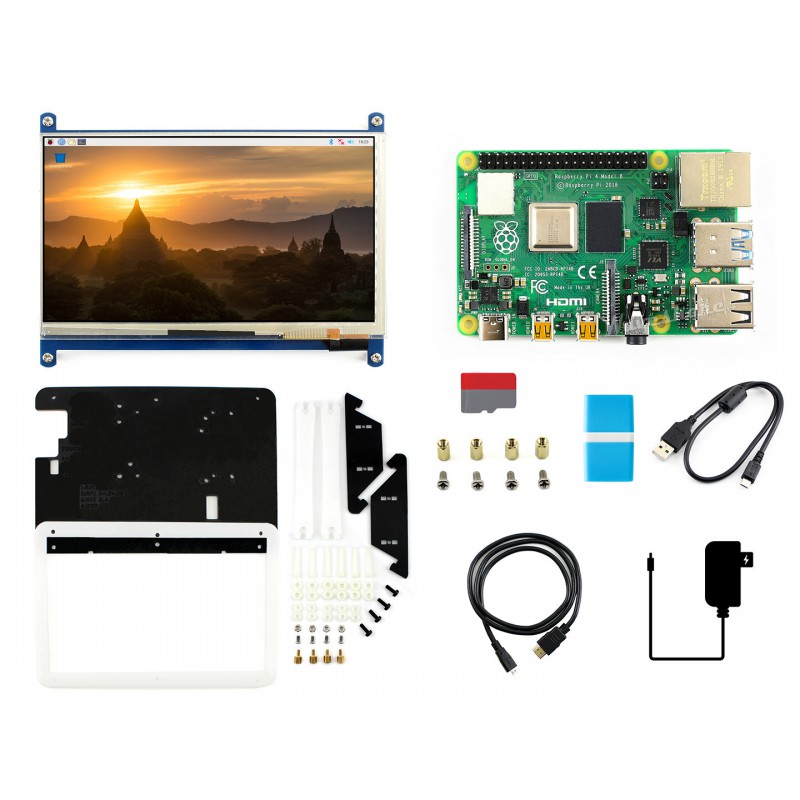 Diy Electronics Kits - مجموعة عرض راسبيري باي 4 موديل