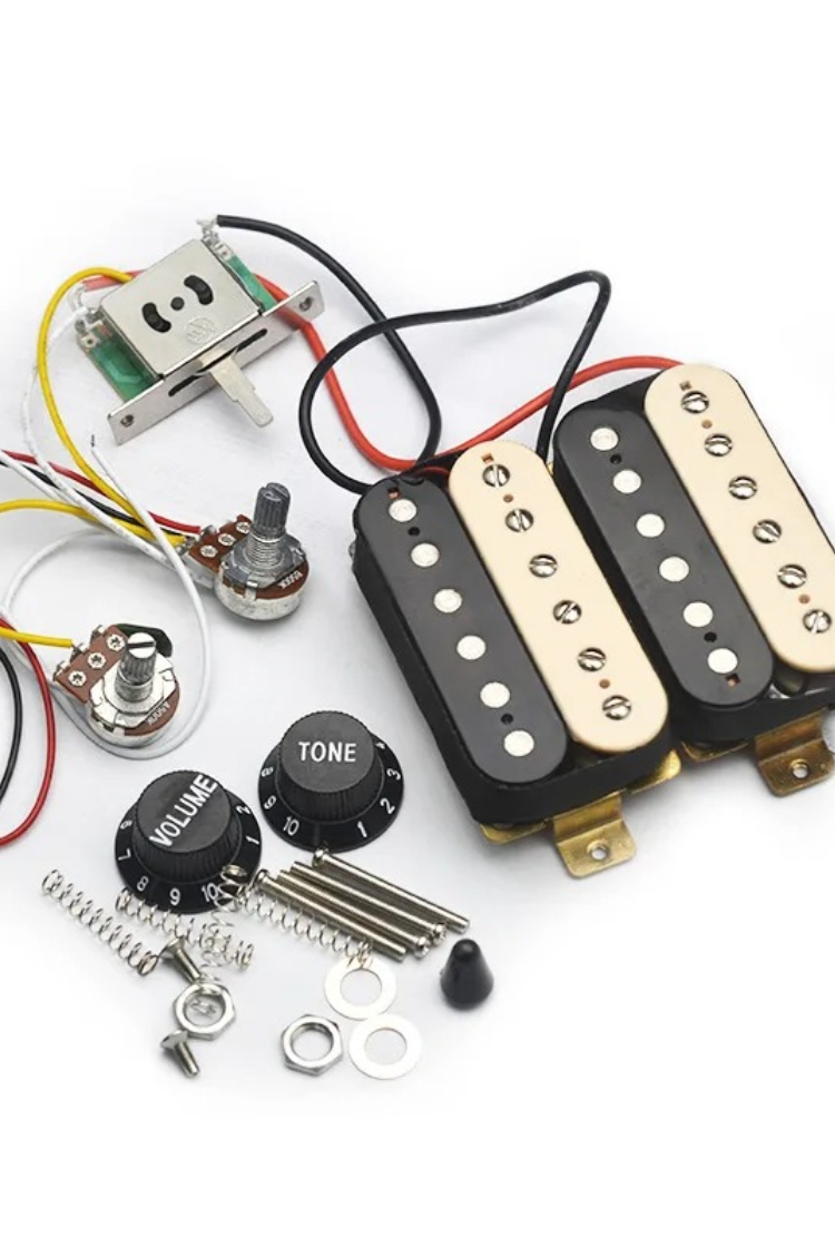 Diy Guitar Electronics Kit - طقم إلكترونيات جيتار كهربائي HH مسبق