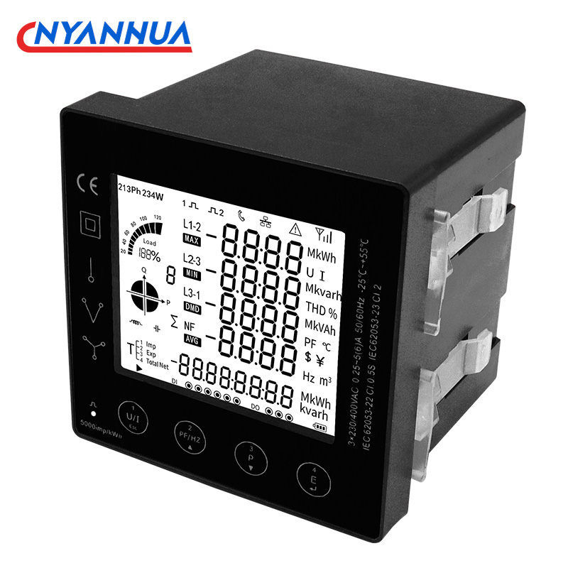 Diy Electronics Store - عداد استهلاك الطاقة ثلاثي الأطوار PAC5000