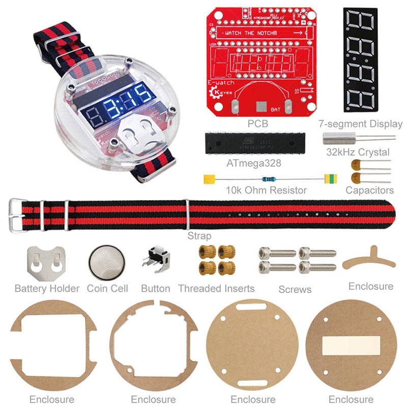 مجموعة أدوات LED ذات شريحة واح - مراجعة Diy Electronics Kits وسعره