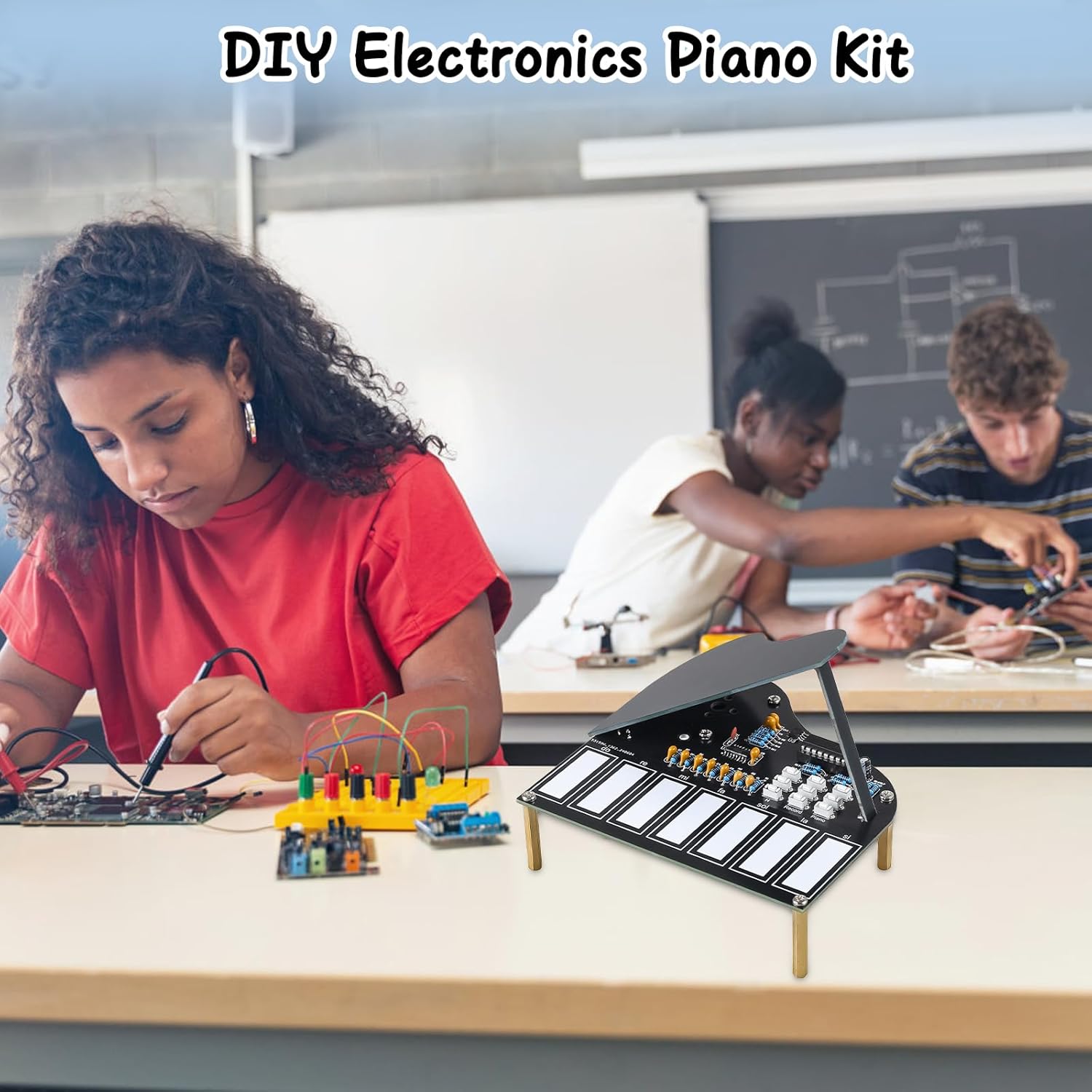 لتقوم بها بنفسك مجموعة ممارسة  - مراجعة Diy Guitar Electronics Kit وسعره