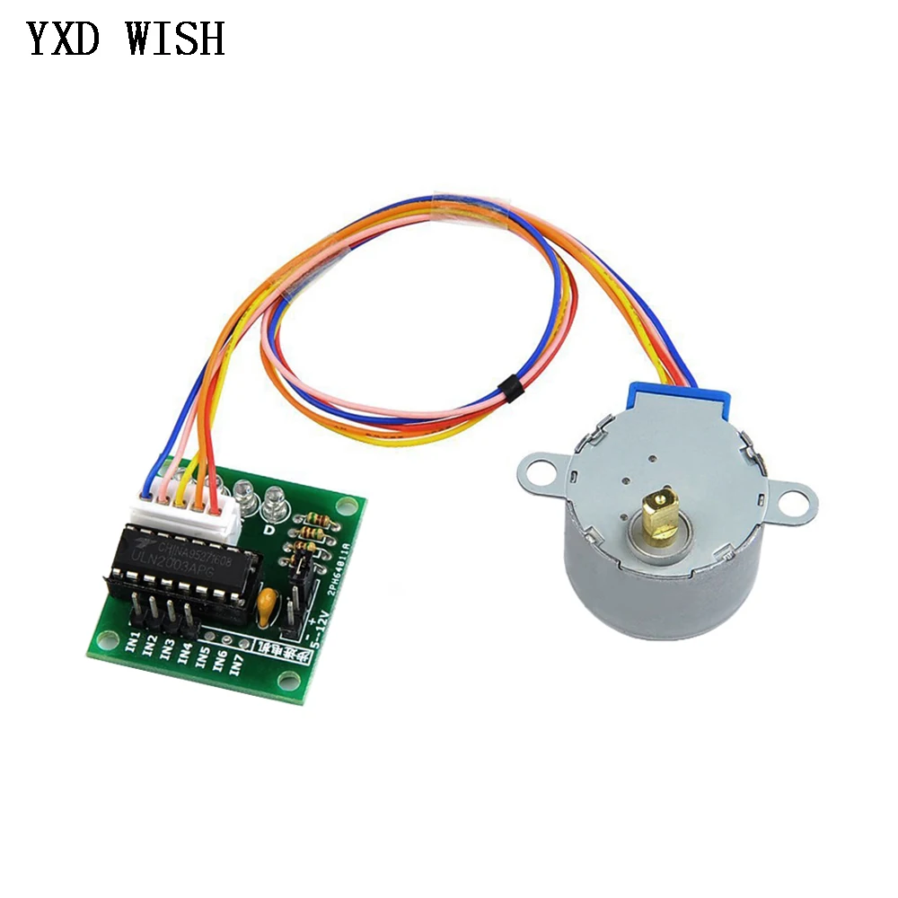 محرك متدرج تروس التخفيض ، 4 مر - مراجعة Stepper Motor 28Byj وسعره