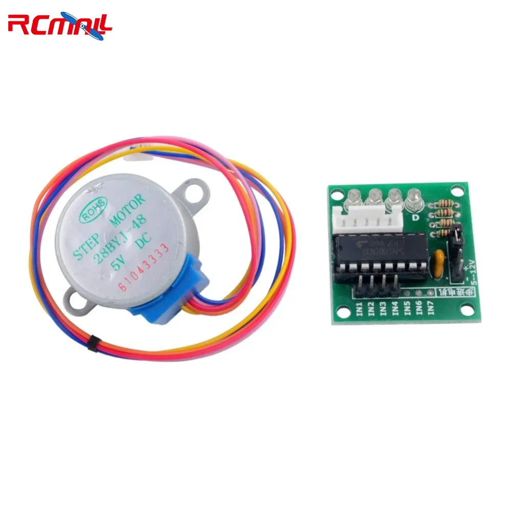 28BYJ-48 4 المرحلة تيار مستمر  - مراجعة Stepper Motor 28Byj وسعره