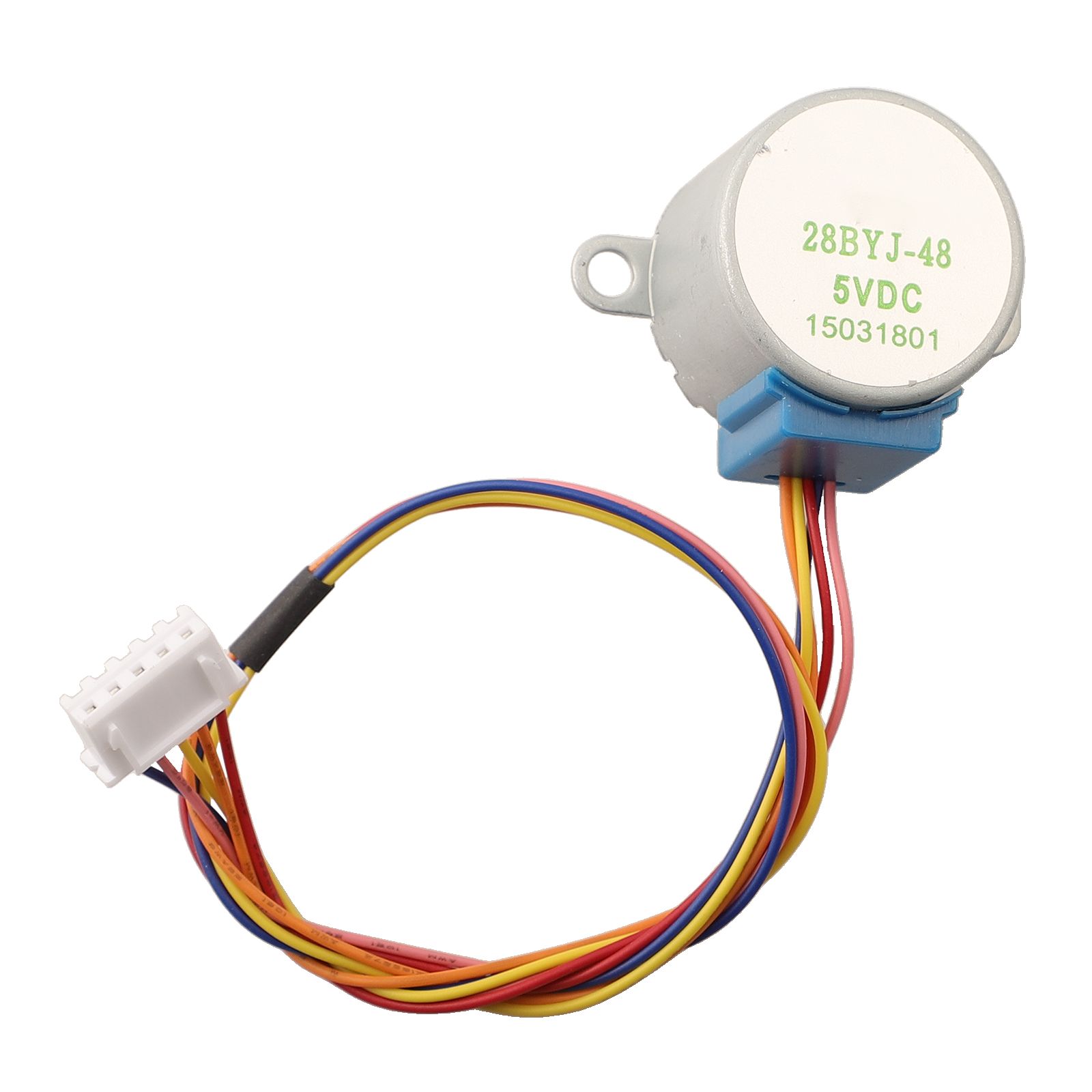 محرك متدرج رباعي الأطوار بجهد  - مراجعة Stepper Motor 28Byj وسعره
