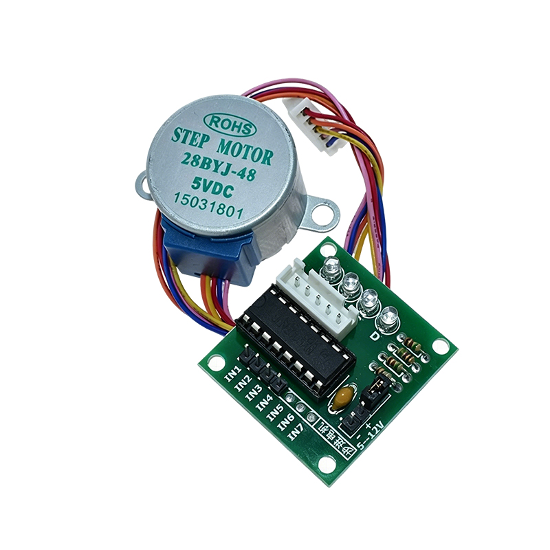 مجموعة واحدة من محركات الخطوة  - مراجعة Stepper Motor 28Byj وسعره