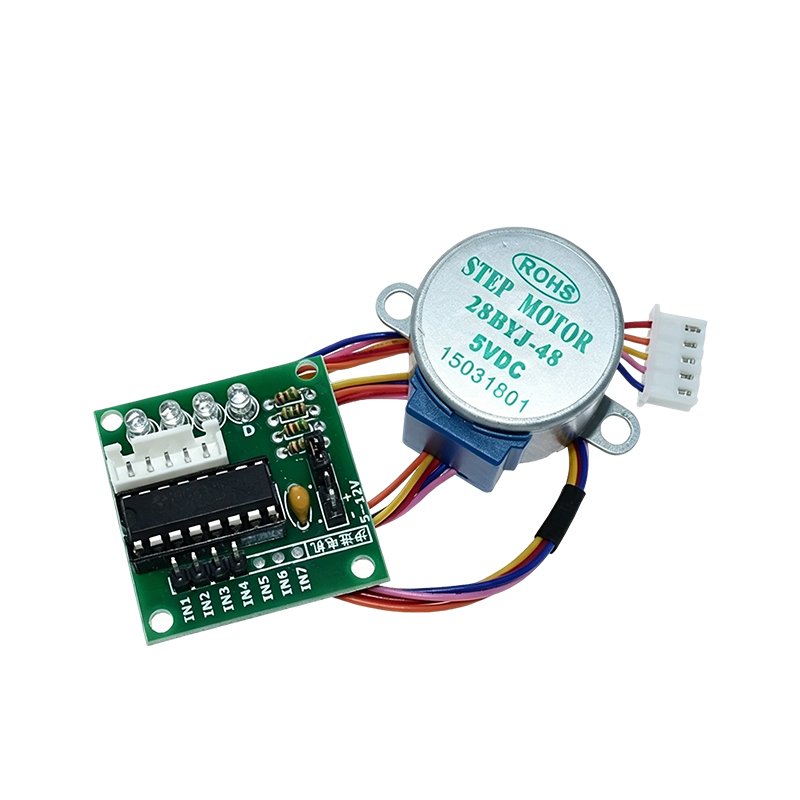 مجموعة واحدة من محركات الخطوة  - مراجعة Stepper Motor 28Byj وسعره