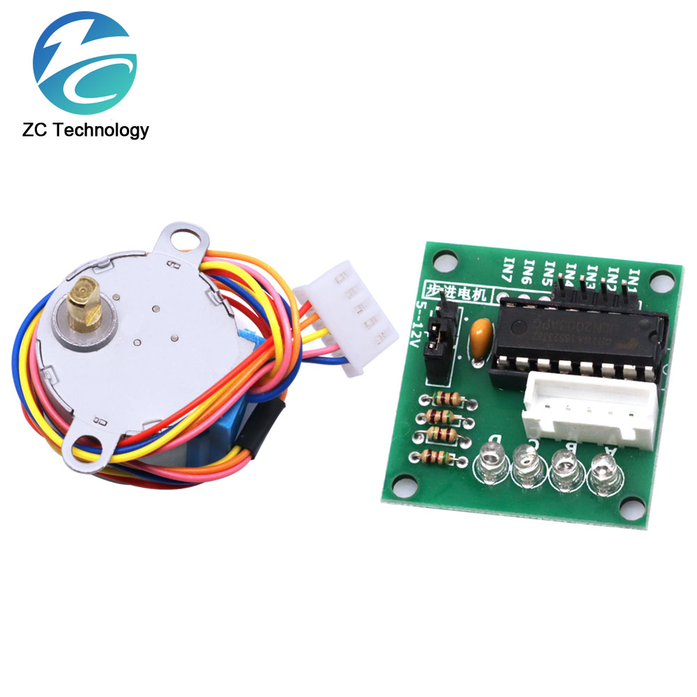 1 الكثير 28BYJ-48-5V 4 المرحلة - مراجعة Stepper Motor 28Byj وسعره