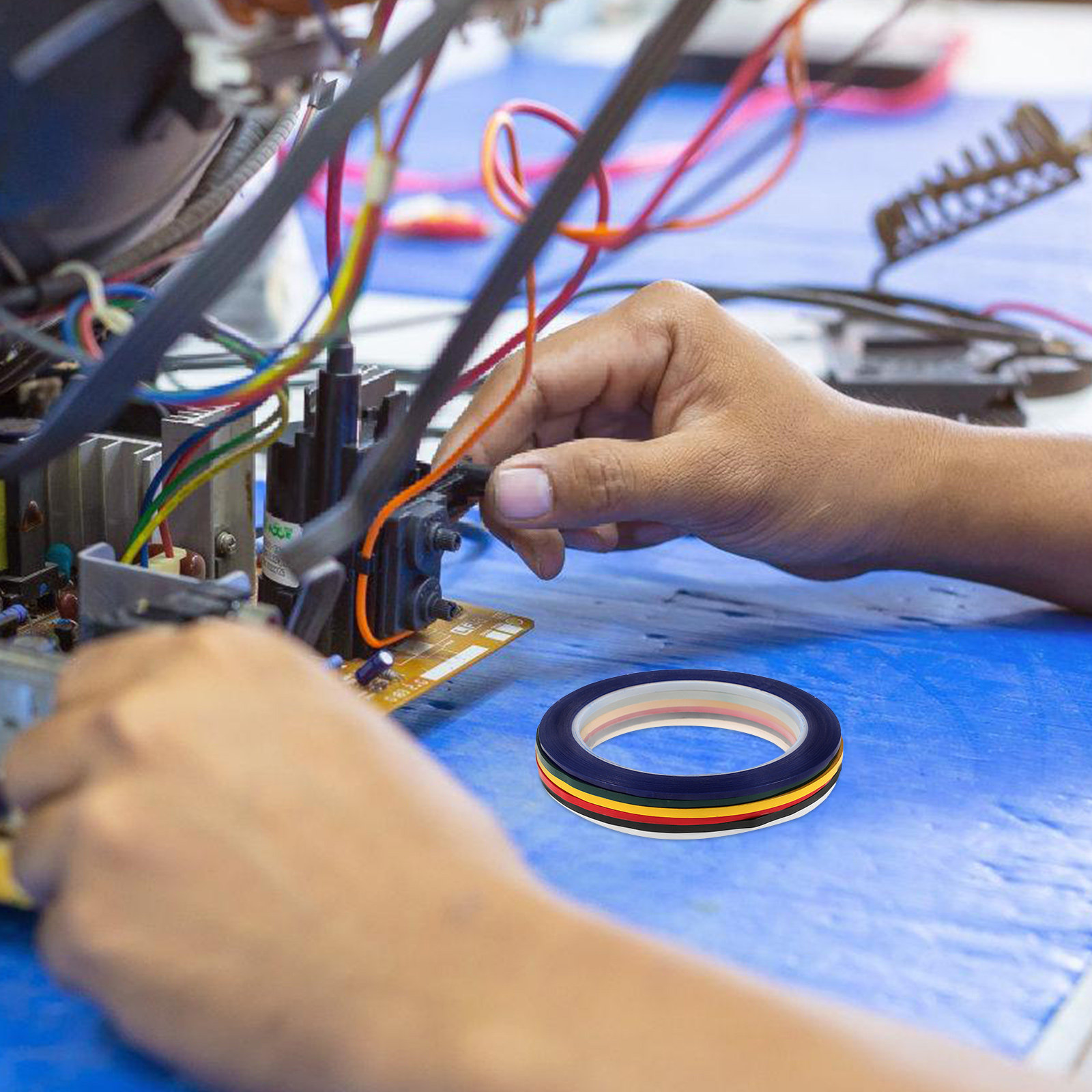 6 لفات من الشريط العازل من الب - مراجعة Diy For Electronics وسعره