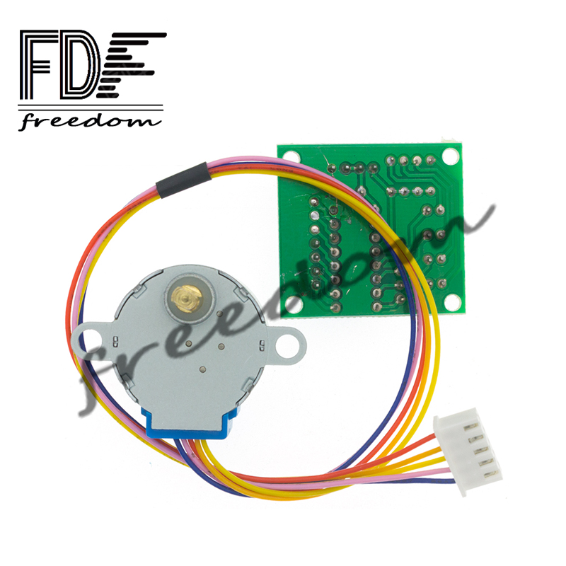 محرك متدرج رباعي الأطوار 28BYJ - مراجعة Stepper Motor 28Byj وسعره