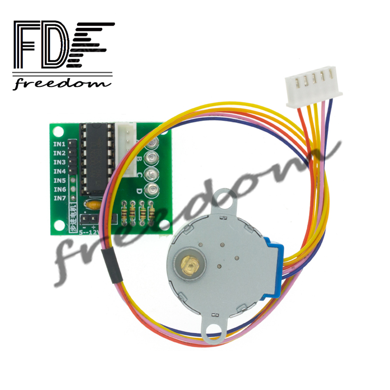 محرك متدرج رباعي الأطوار 28BYJ - مراجعة Stepper Motor 28Byj وسعره