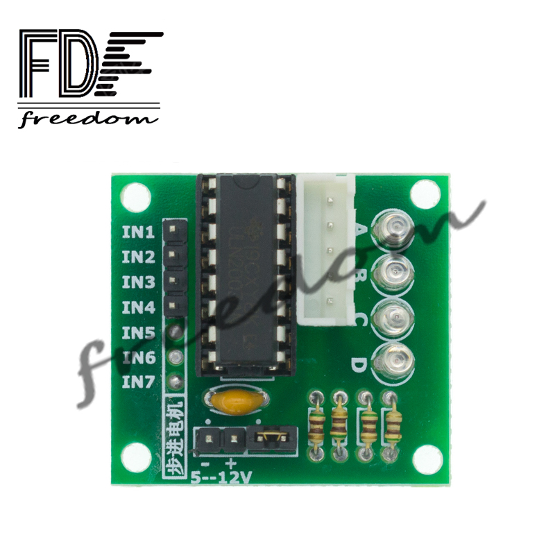 محرك متدرج رباعي الأطوار 28BYJ - مراجعة Stepper Motor 28Byj وسعره