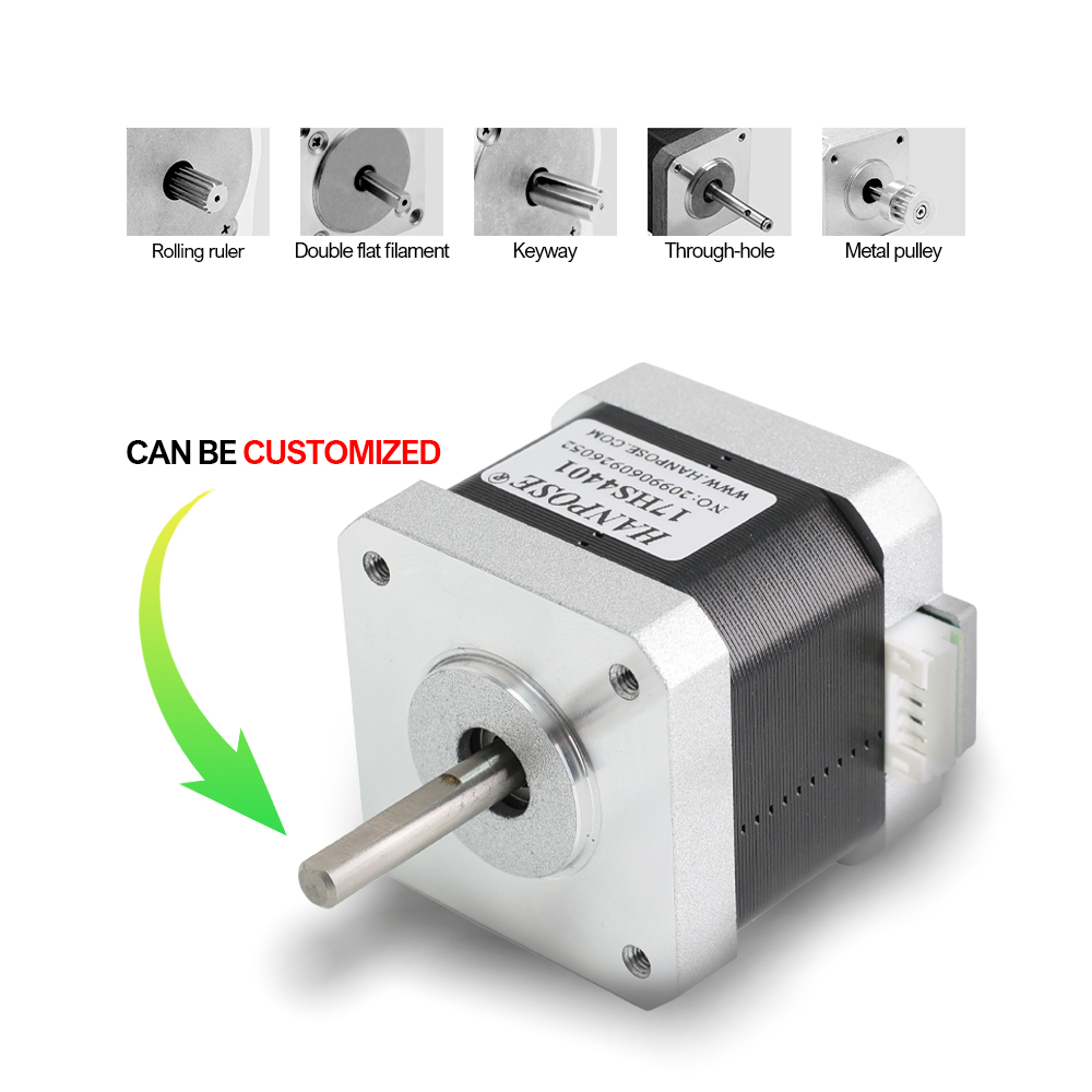 محرك خطوي HANPOSE Nema17، عزم  - مراجعة Stepper Motor 28Byj وسعره