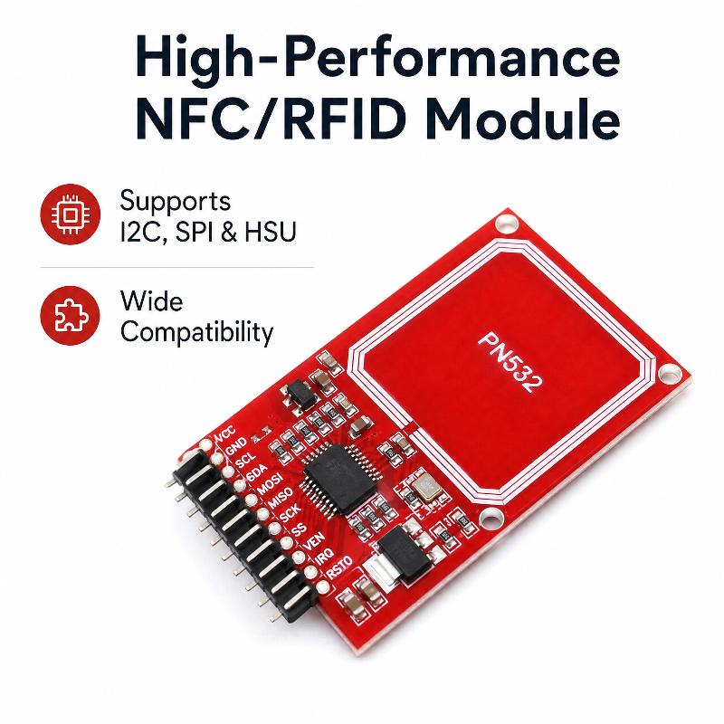 【A8】وحدة قراءة وكتابة NFC RFID - مراجعة Diy Electronic Components وسعره