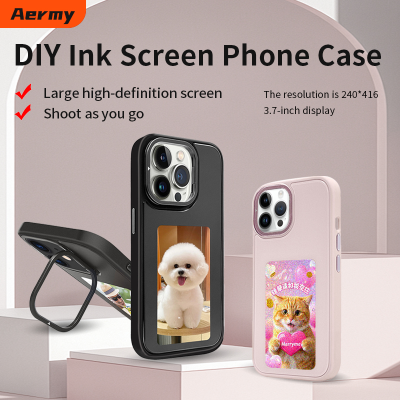غطاء هاتف ذكي بتقنية NFC وشاشة - مراجعة Diy For Electronics وسعره
