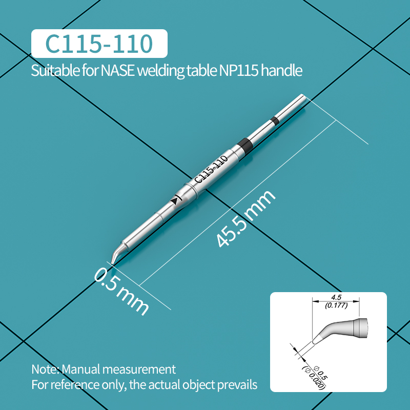 رأس مكواة لحام C115 طراز C115- - مراجعة Smd Solder Paste وسعره