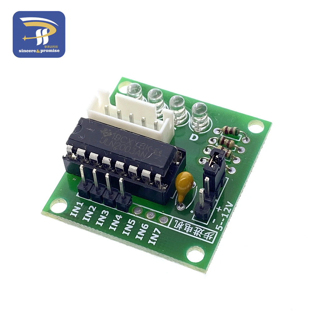 محرك متدرج رباعي الطور 5 فولت  - مراجعة Stepper Motor 28Byj وسعره
