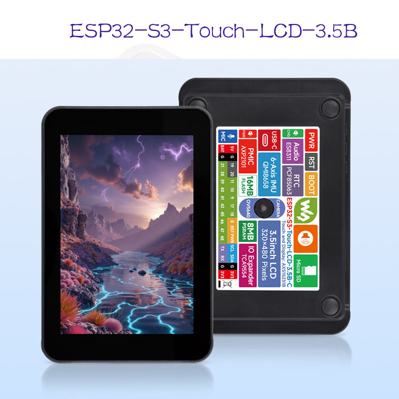 لوحة ESP32-S3 بشاشة لمس LCD مق - مراجعة Diy Electronics Kits وسعره