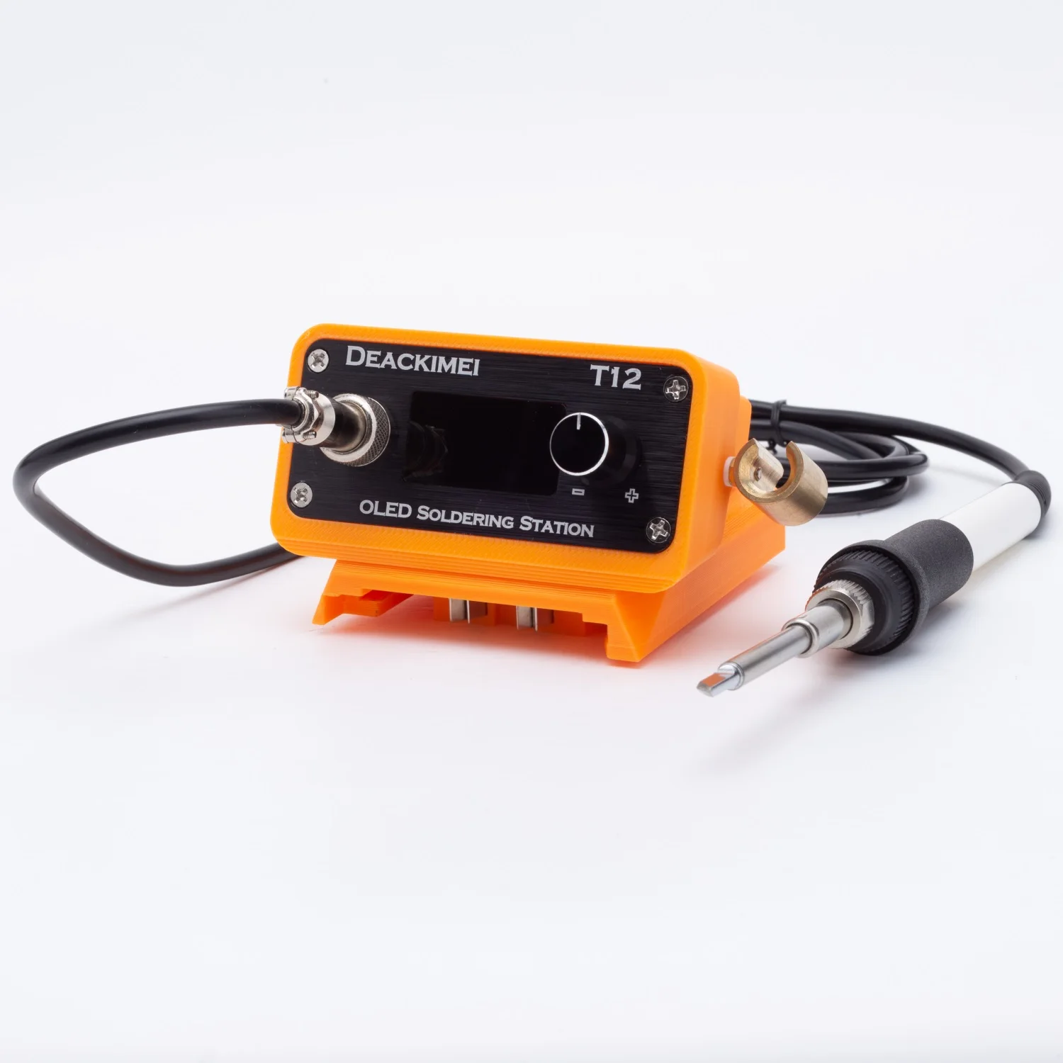 محطة لحام رقمية T12 OLED مع رأ - مراجعة Diy Soldering Station No Electronics وسعره
