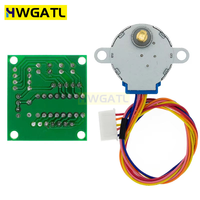 HWGATL 5 فولت 4-Phase 28BYJ-48 - مراجعة Stepper Motor 28Byj وسعره