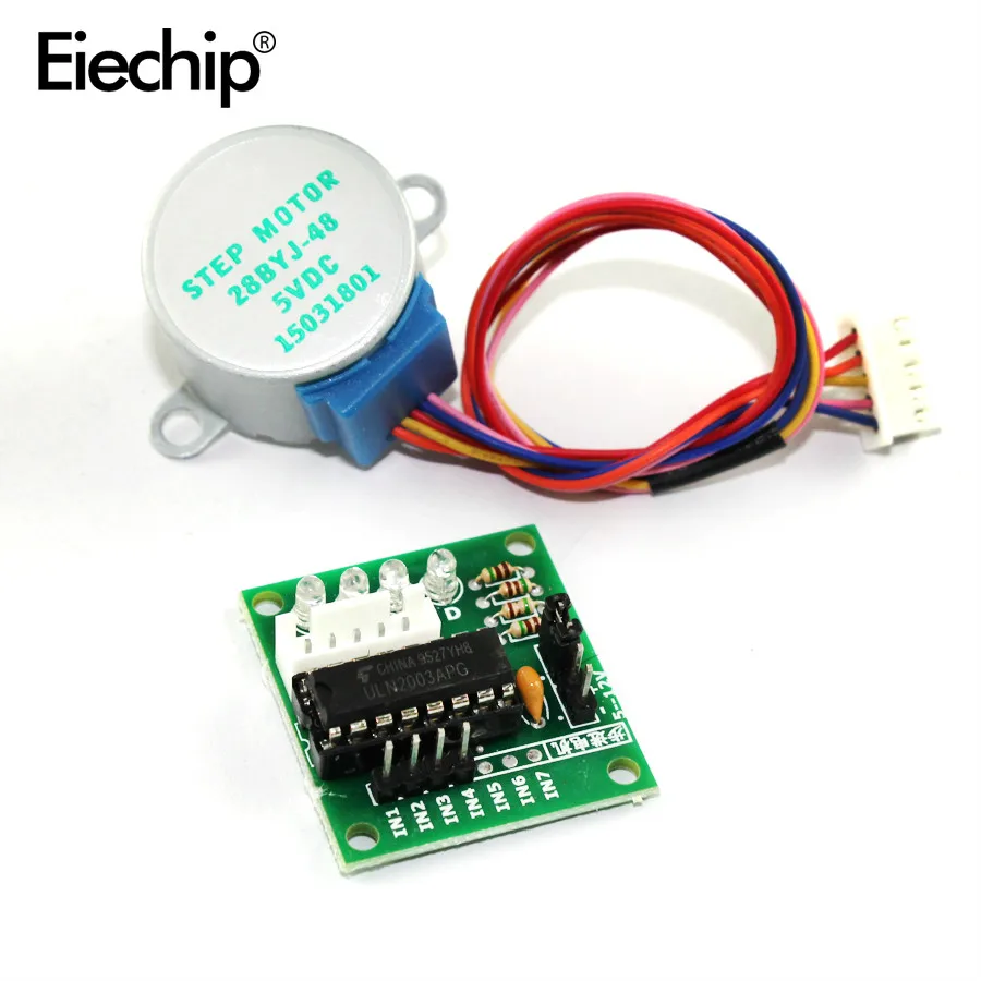 28BYJ-48 DC 5V تخفيض خطوة المح - مراجعة Stepper Motor 28Byj وسعره