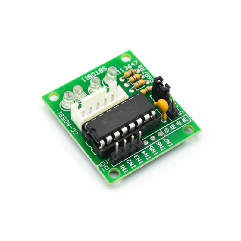 محرك خطوي 5 فولت 28BYJ-48 + وح - مراجعة Stepper Motor 28Byj وسعره
