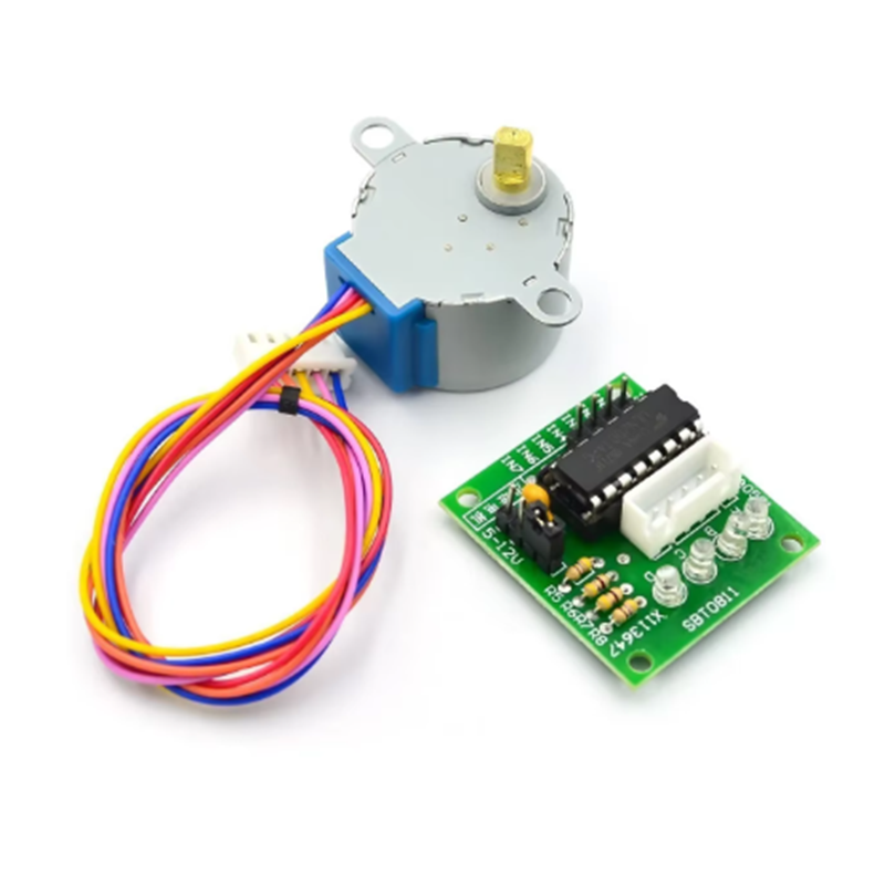 محرك خطوي 5 فولت 28BYJ-48 + وح - مراجعة Stepper Motor 28Byj وسعره