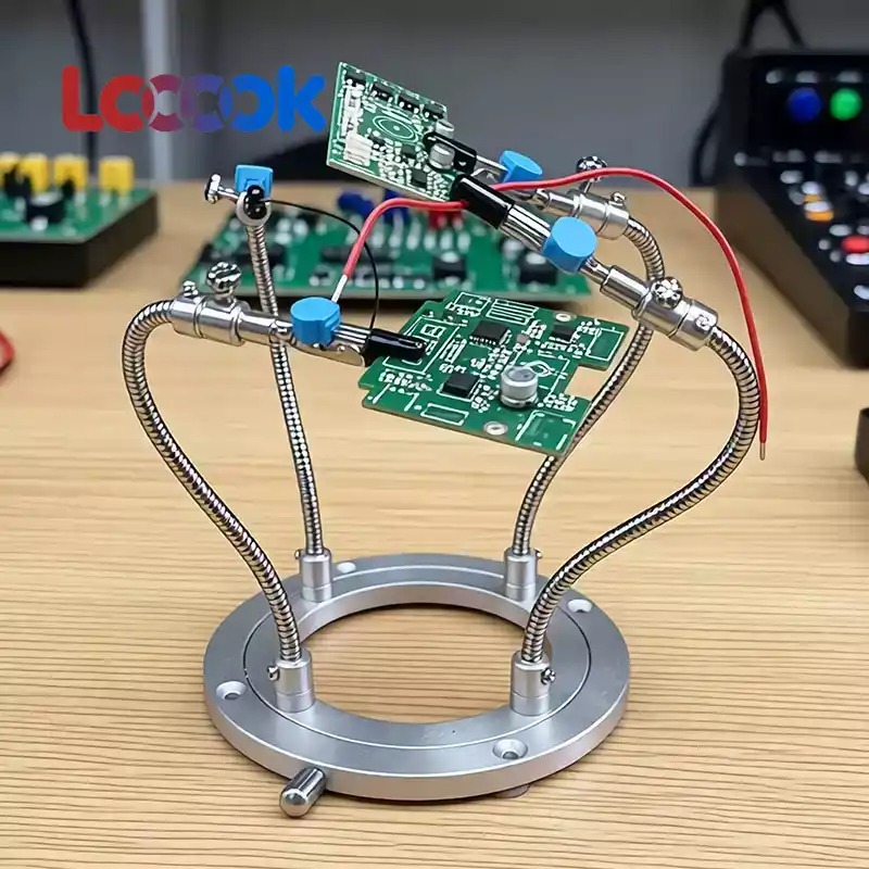 مشبك إلكتروني دوار للحام من Un - مراجعة Diy Electronics Store وسعره
