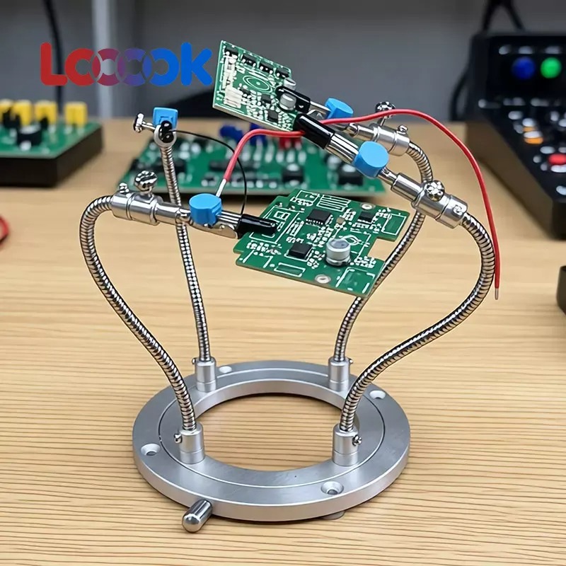 مشبك إلكتروني دوار للحام من Un - مراجعة Diy Electronics Store وسعره
