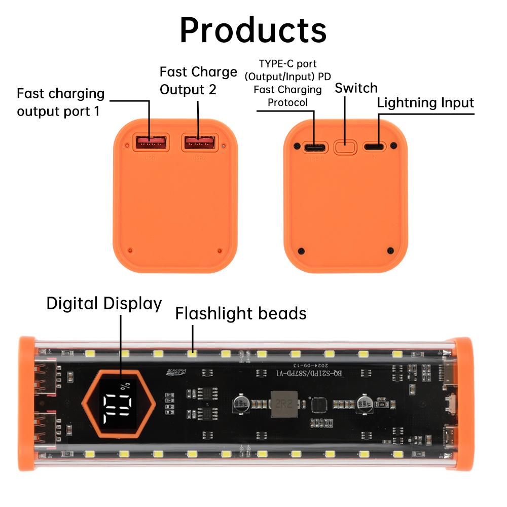 علبة بطاريات 8*21700 بقوة 22.5 - مراجعة Diy Electronics Hobby وسعره