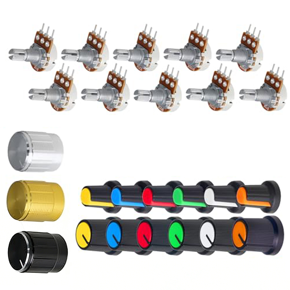 طقم مقاومات متغيرة خطية 84 قطع - مراجعة Diy Guitar Electronics Kit وسعره