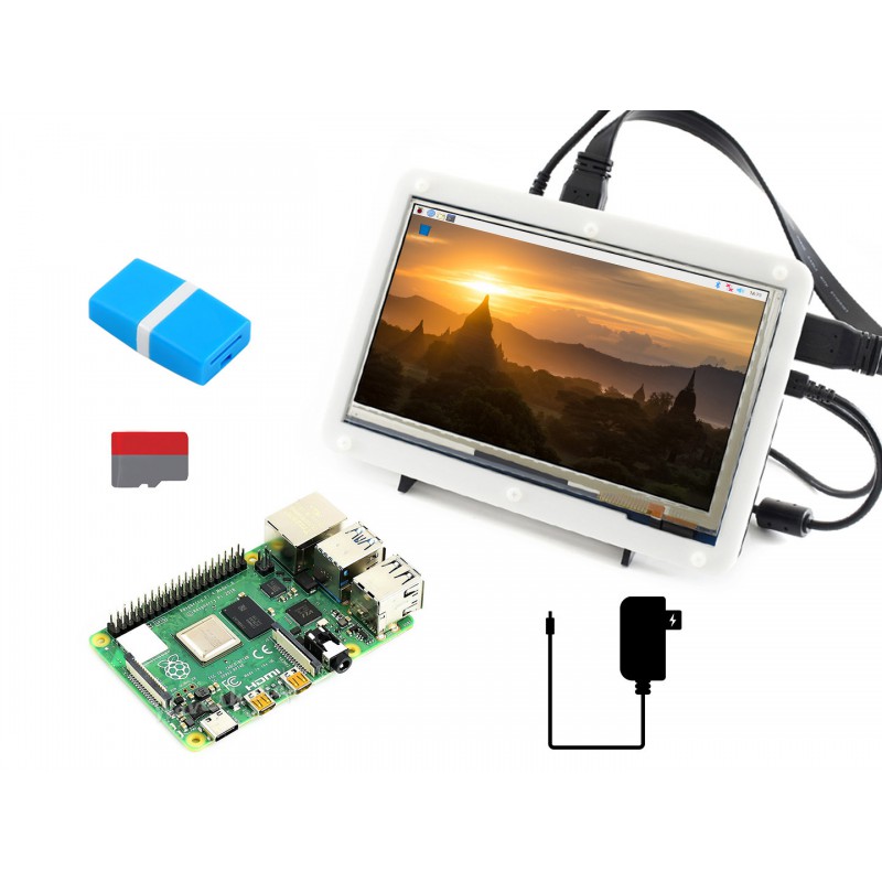 مجموعة عرض راسبيري باي 4 موديل - مراجعة Diy Electronics Kits وسعره