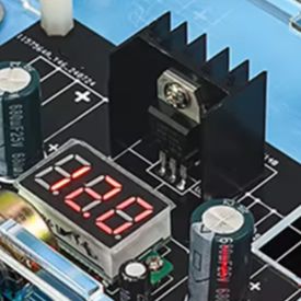 لوحة تنظيم الجهد LM317 مع فولت - مراجعة Diy Electronics Kits وسعره