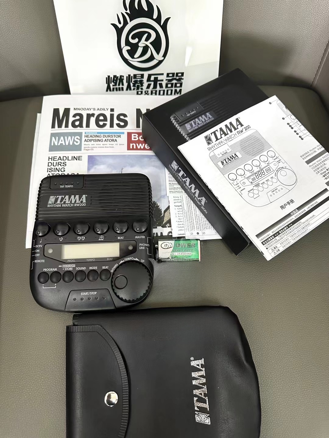 تاما RW200 ميترونوم إلكتروني ا - مراجعة Diy Guitar Electronics Kit وسعره