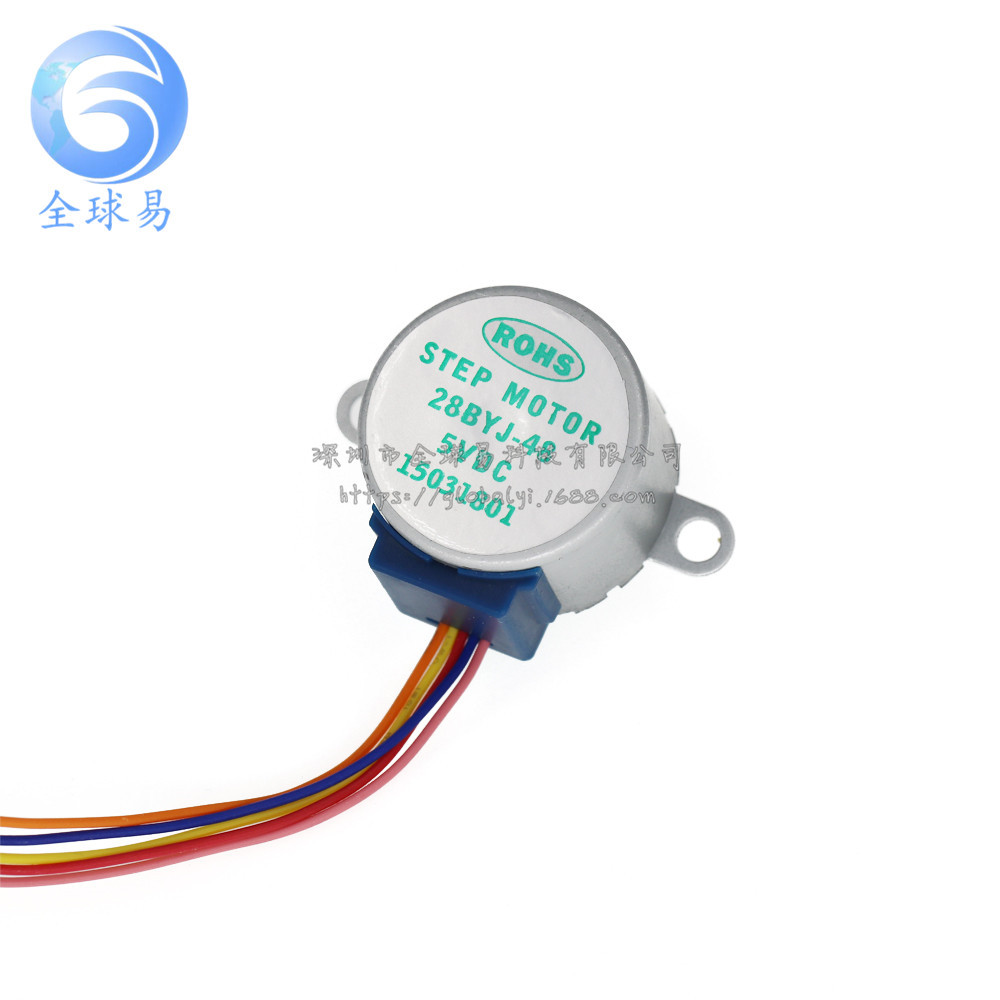 10 قطعة 5 فولت محرك متدرج 4 ال - مراجعة Stepper Motor 28Byj وسعره