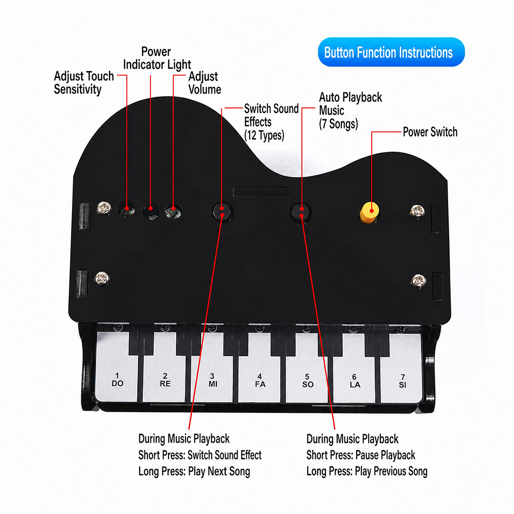 طقم لوحة مفاتيح إلكترونية DIY  - مراجعة Diy Guitar Electronics Kit وسعره