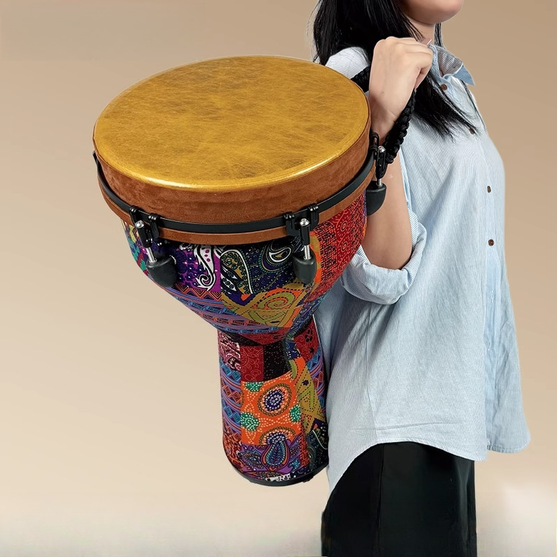 12 بوصة Djembe طبل قابل للتعدي - مراجعة Diy Electronics Toys وسعره