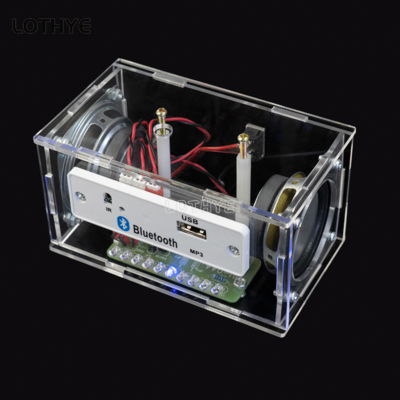 مكبر صوت بلوتوث صغير ثنائي الق - مراجعة Diy Electronic Components وسعره