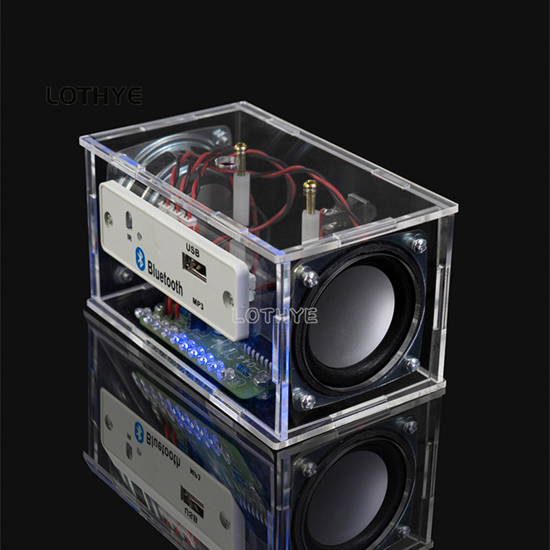 مكبر صوت بلوتوث صغير ثنائي الق - مراجعة Diy Electronic Components وسعره