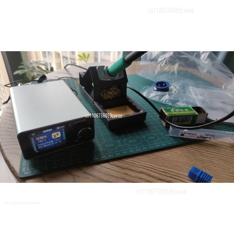 طقم محطة لحام TC22 بقوة 240 وا - مراجعة Diy Electronics Toys وسعره