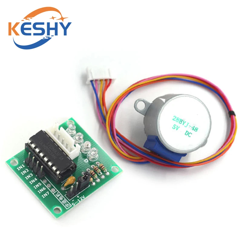 5 فولت 4-Phase 28BYJ-48 تيار م - مراجعة Stepper Motor 28Byj وسعره